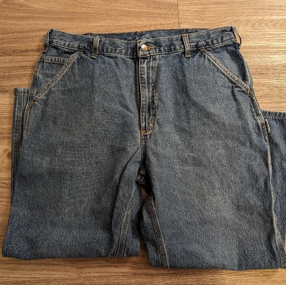 Carhartt work wear carpenter jeans 38 - Picture 2 of 3